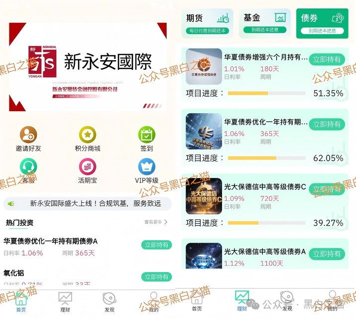 资金盘｜电诈团伙伪冒“新永安国际”，国内程序员做维护，请投资人远离貔貅盘......